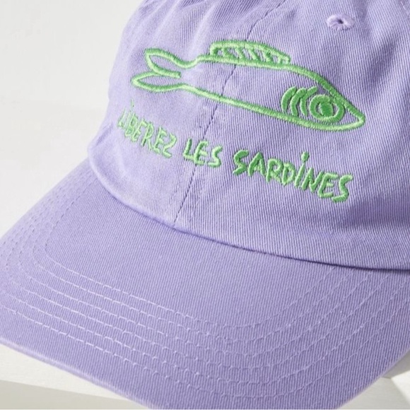 Clare V. Liberes le sardines Lavender Baseball Hat - Picture 3 of 10